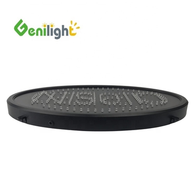 Fondo de plástico de aluminio LED oval tablero abierto cerrado con 5 mm de material LED superbrillante