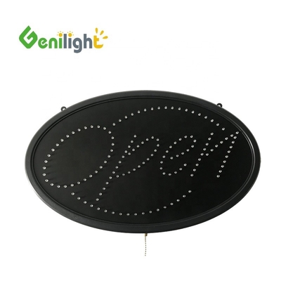 Señales de apertura LED verticales 3 modos de parpadeo para pantallas de negocios