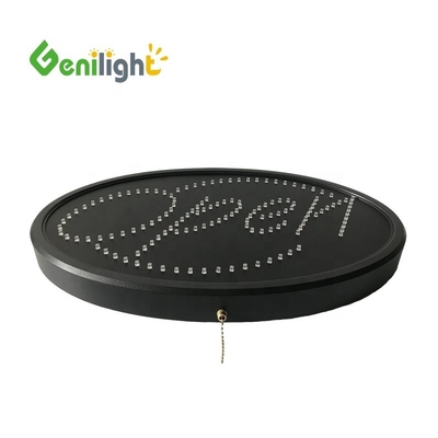 Señales de apertura LED verticales 3 modos de parpadeo para pantallas de negocios