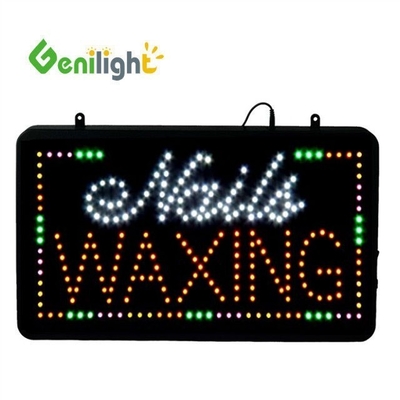Tablero de mensajes LED de uso interior Publicidad RGB LED Uñas Signo con ángulo de visión H / V