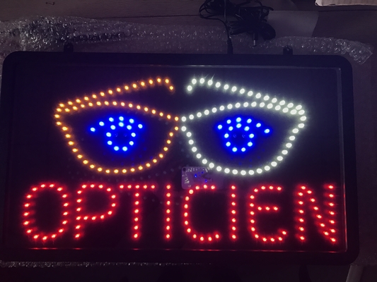Pixel Pitch 22 * 13 pulgadas LED Señal de rosca de cejas CE RoHS LVD certificado para interiores