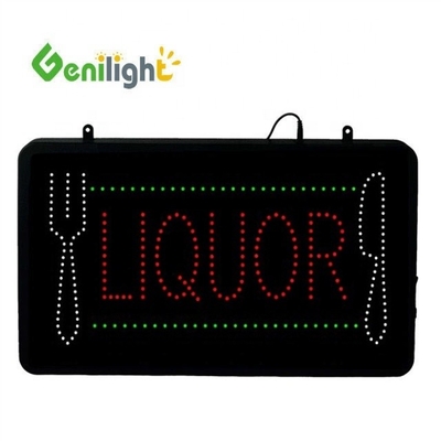 Diseño personalizado DC12V BURRITOS LED Neon Open Sign por Genilight Calificación IP Profundidad de color