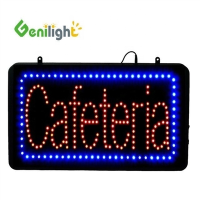 Diseño personalizado DC12V BURRITOS LED Neon Open Sign por Genilight Calificación IP Profundidad de color