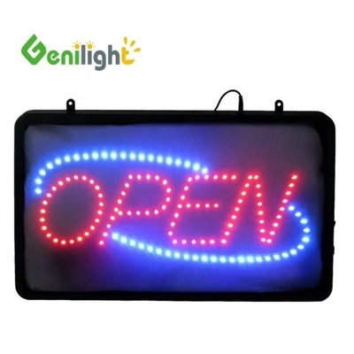 Señales abiertas de neón con luz personalizable y función SDK