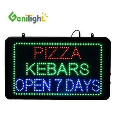 Genilight Indoor 22*13 pulgadas DC12V Kebab Led Open Light Sign con diseño súper popular