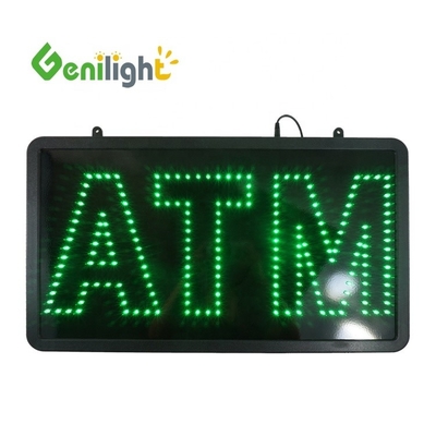 56*33 Tamaño del panel LED Signo acrílico/ ATM LED Tablero de señalización con ABS Outframe