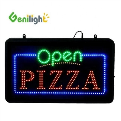 ABS Open-Mold Outframe Alta relación de contraste de brillo Personalizado Pizza Planeta LED Signo de Neón