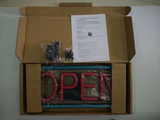 Indicador de neón personalizado Acrílico de luz LED Consumo de energía 1 12V LED 3 Tipo de función de cambio
