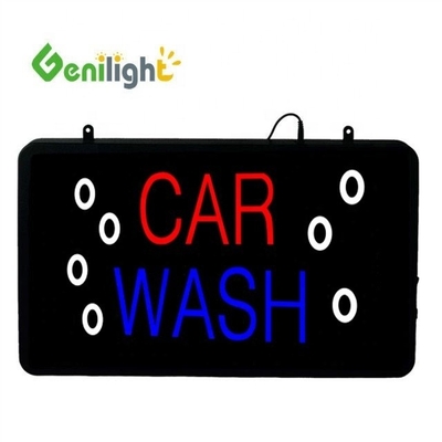 22*13 pulgadas LED CAR WASH Open Sign Pixel Pitch El mejor producto de Genilight para interiores
