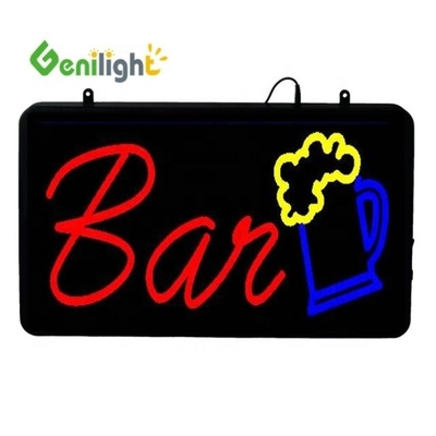 Coloridos cócteles personalizados signo de luz de neón perfecto para bares y restaurantes