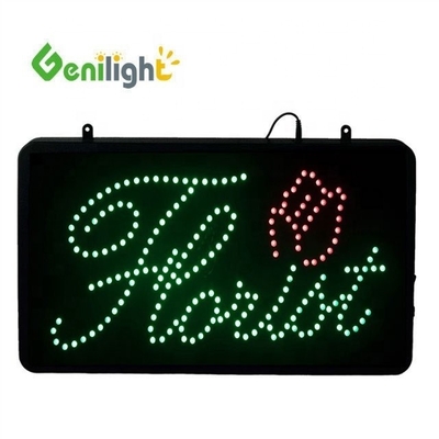Genilight LED Flowers Open Neon Sign Aumenta la estética de tu floristería con este letrero
