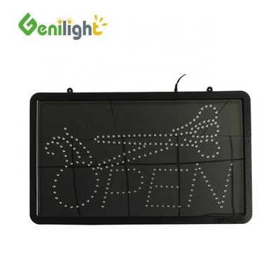 Señales LED personalizadas para publicidad en bares y tiendas Tamaño personalizado Empresa LED abierta