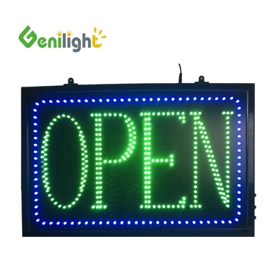 Señales LED personalizadas para publicidad en bares y tiendas Tamaño personalizado Empresa LED abierta