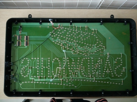 SDK Función Batería Alimentada Flashing LED Pizza Shop Tabla de señalización abierta con animación