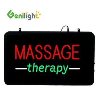 Genilight 22 * 13 pulgadas CE RoHS acrílico terapia de masaje signo de neón ideal para salón de masajes