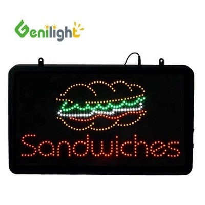 Indicador de pizzaría de neón LED personalizado cartel comercial GLT-LSN5836-004