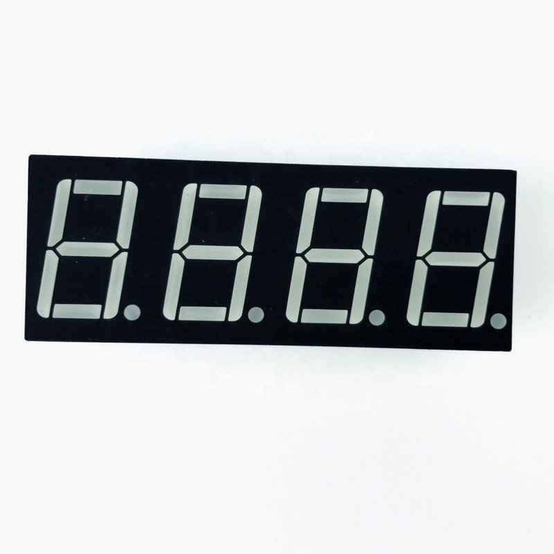 Tabla de visualización de LED de cuatro dígitos de 0,28&quot; con color de chip de tubo rojo