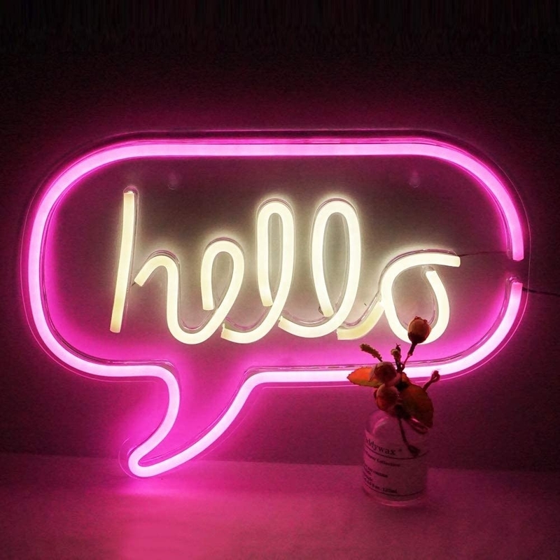 Consumo de energía 1 Lámpara de señalización de luz de neón personalizada para bar de vidrio real cama decoración de pared de habitación
