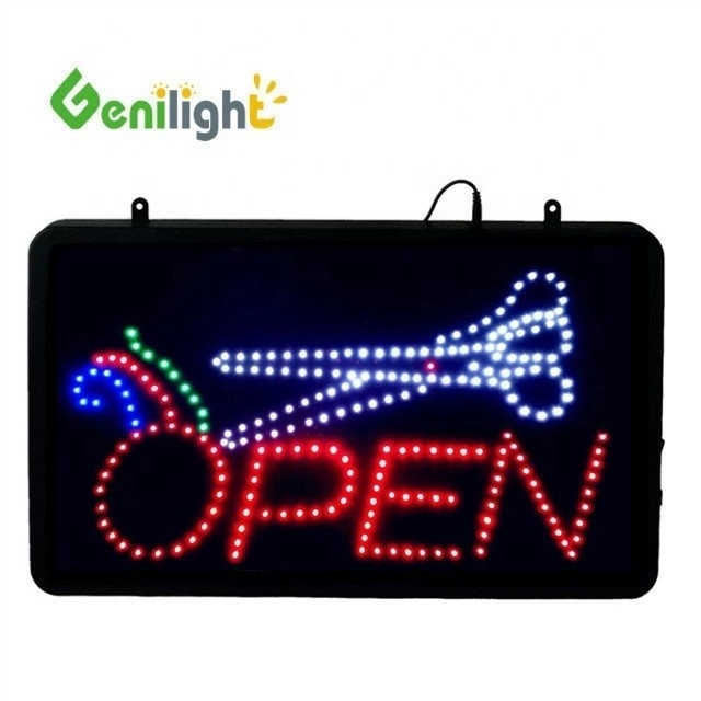 Ahorro de energía Personalizar LED de neón Open Sign Cerrado para la tienda Café Bar Pub Genilight