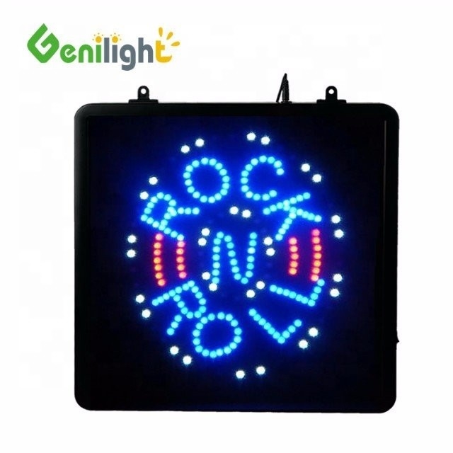 Controlador interno 53*45 cm Música animada Rock and Roll LED No hay música No hay vida